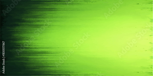 Abstract green gradient background with vertical lines and light center