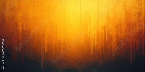 Abstract warm toned pixelated background with gradient effect and darker lower portion