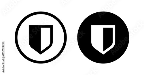 Protection icon. Shield symbol