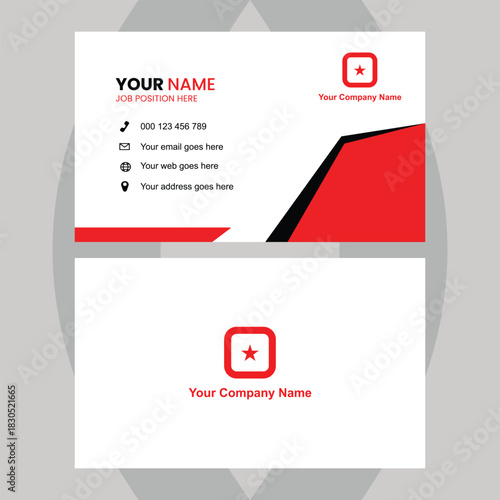 Craft a Professional Business Card Design for Your Brand with Clean Lines and Modern Look to Make Lasting Impression on Clients and Partners