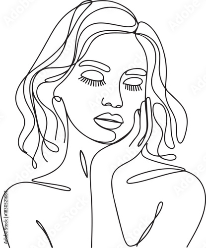 Woman Face SVG, Fashion Silhouette Cut Files, black woman face silouhette PNG