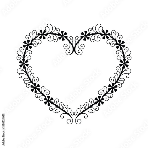 Hand-drawn yarn balls with knitting needles for craft projects.