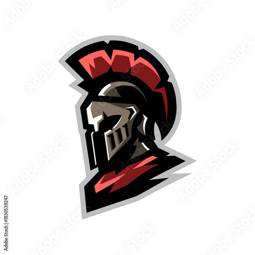 Sparta Knight Warrior Sport and Gaming Logo