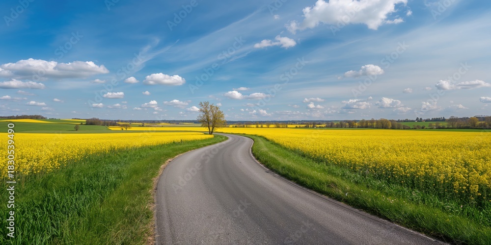 Fototapeta premium Colorful carnival masks with a blue ribbon set against a turquoise background, suitable for festive celebrations like Purim or Mardi Gras