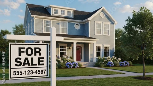 Dream home for sale with manicured lawn in desirable neighborhood video