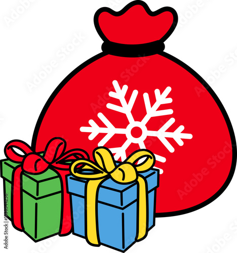 Gift Bag With Presents