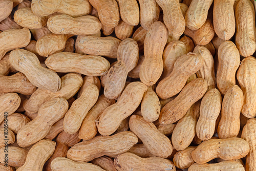 Erdnüsse in einer Nahaufnahme