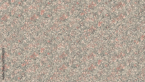 Floral design featuring delicate pink and white blooms, seamless texture for textile patterns