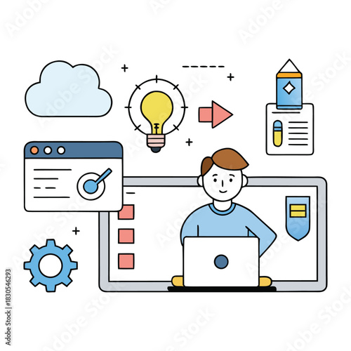 Core concepts of web app development blend intuitive UI design, efficient backend logic, secure data handling, and scalable architecture to deliver smooth, dynamic user experiences.