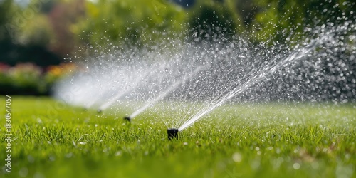 Fototapeta Naklejka Na Ścianę i Meble -  Beach scene with water and sky in a summer travel setting, natural landscape background, ideal for travel brochure design