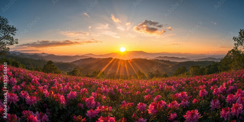 Fototapeta premium Front view of light blue baseball caps with blank space for custom logo, designed for branding or promotional use