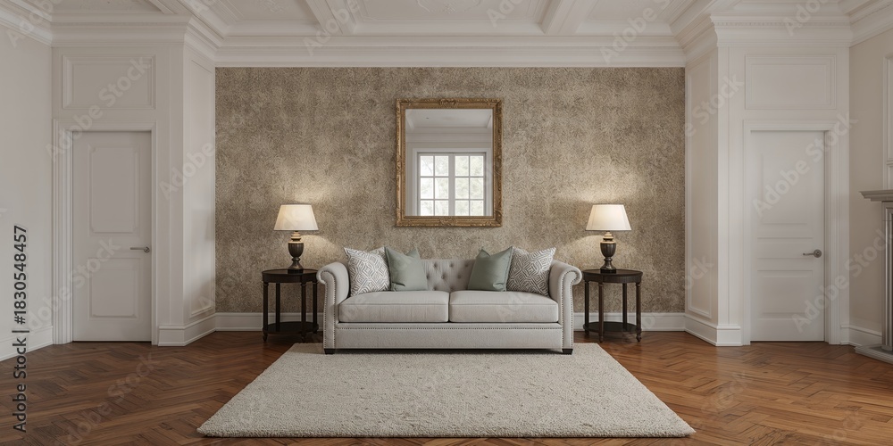 Fototapeta premium Autumn still life with knitted sweaters and fallen leaf highlighting seasonal texture, Earth Day