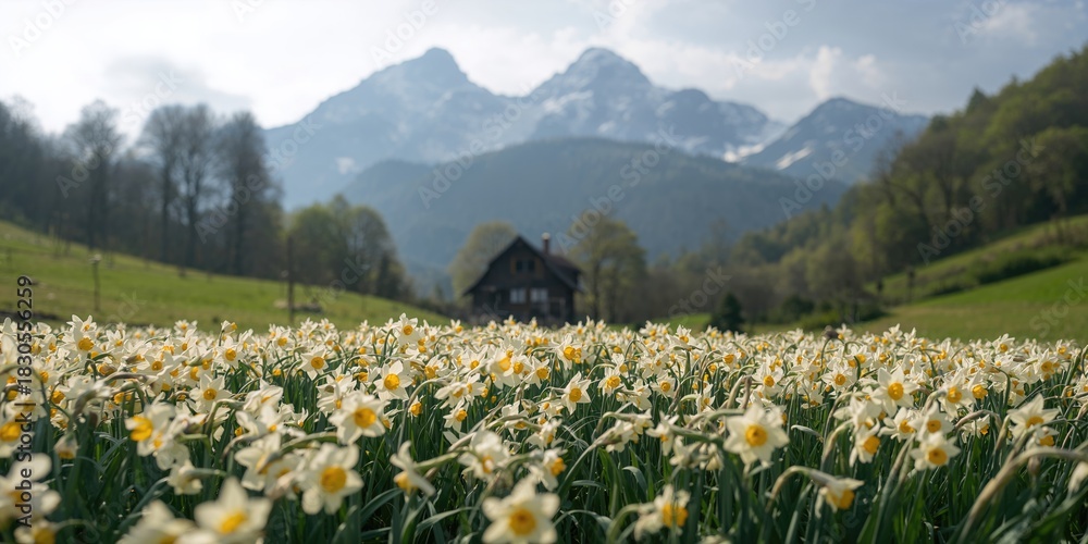 Obraz premium Mojito cocktail with fresh mint and lime served on ice against a dark background, emphasizing refreshment and presentation