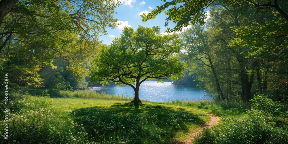 Obraz premium Multi-exposure image of a virtual graphic fingerprint overlaying a blurred city skyline, used as a digital security background