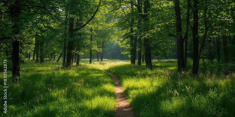Obraz premium A mountain river flowing beneath a bridge amid lush forest scenery, emphasizing travel and nature, Earth Day