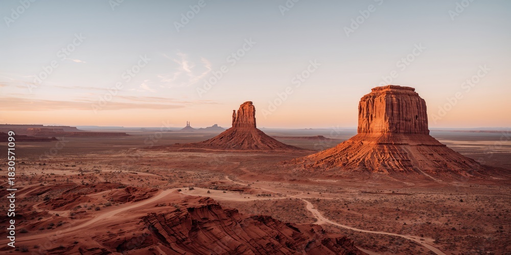 Naklejka premium White and red tulips blooming in spring, emphasizing seasonal floral display