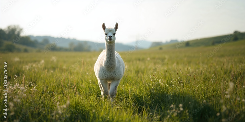 Fototapeta premium Racehorse and jockey nearing the finish line on a dirt track, emphasizing competitive sports, sports safety awareness