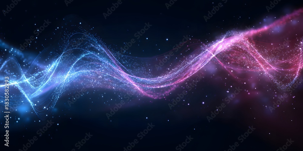 Fototapeta premium High definition special effects particle images