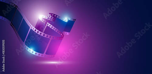 sfondo, pellicola, cinema, film, fotogrammi, rullino, spettacolo, video