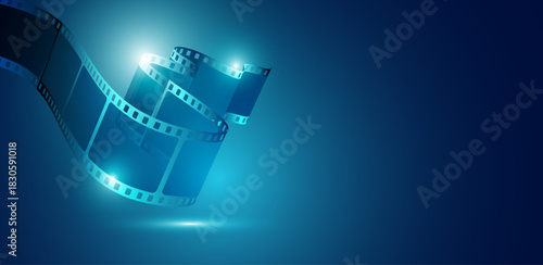 sfondo, pellicola, cinema, film, fotogrammi, rullino, spettacolo, video