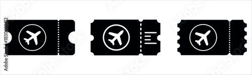 Plan your next adventure with these flight tickets, ready for takeoff and new experiences, perfect for travel enthusiasts and wanderlust designs.