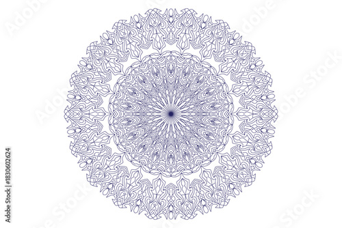 Mandala Design with Beautiful Work