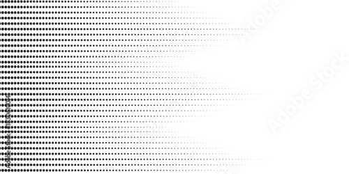 Grunge halftone gradient background. Faded grit noise texture. White and black sand wallpaper. Retro pixelated backdrop. Anime or manga style comic overlay. Vector graphic modern