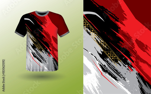 Vector football cricket new jersey design for cmyk print file