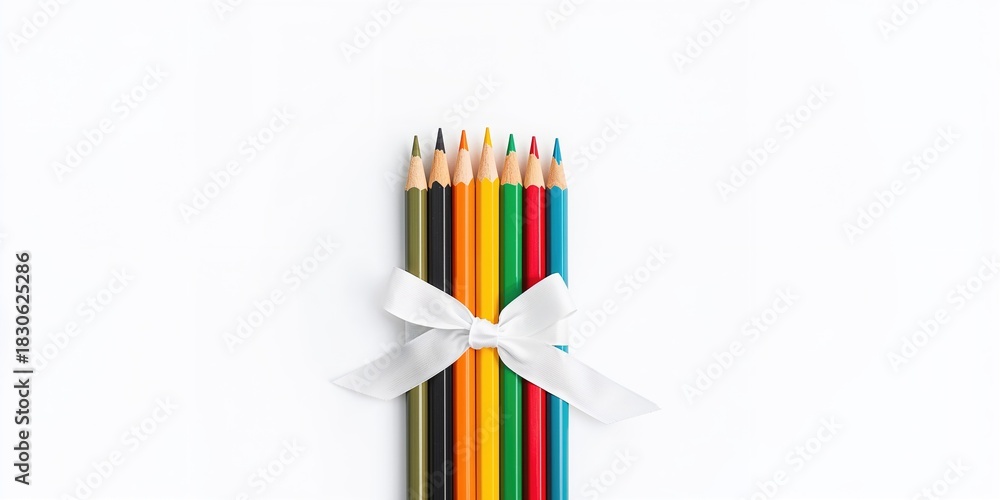 Fototapeta premium E-learning icons on a digital interface, designed for user engagement and online education platforms, World Teachers' Day