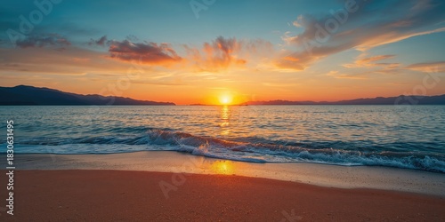 Fototapeta Naklejka Na Ścianę i Meble -  Red apple on a plain white background, emphasizing fresh fruit for healthy eating, World Health Day