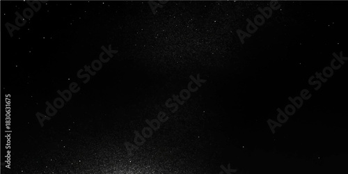 Dark grunge film strip texture with stars and dust pattern