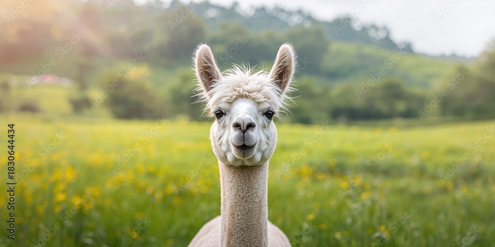 Naklejka premium Barred Warbler Sylvia nisoria perched on a branch in a forest setting, wildlife observation, Earth Day