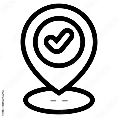 check point location icon