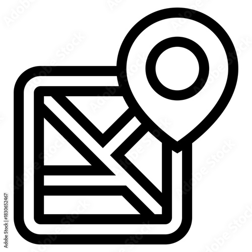 gps navigation app symbol icon