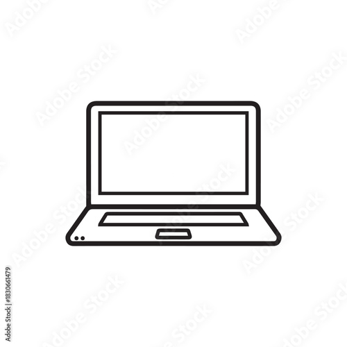 Laptop Outline Icon