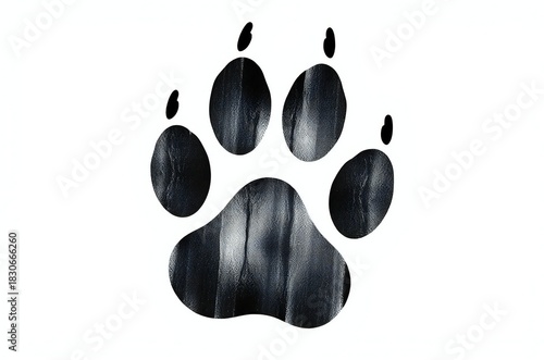 animal paw print vector illustrations