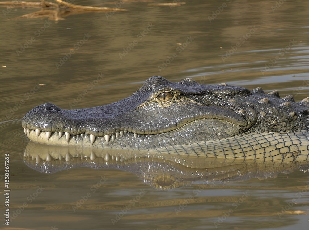 Obraz premium alligator 