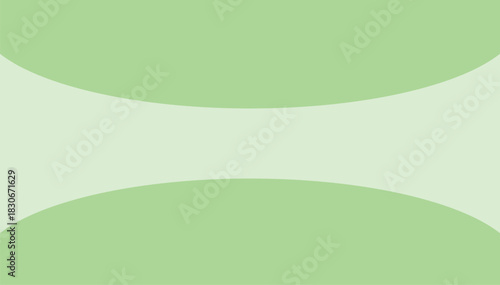 Abstract green background with light circles, floral wave design illustration, vector art pattern texture wallpaper template