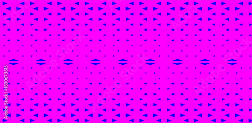 Triangles Halftone Pattern Vector Abstract Geometric Technology Background. Triangular Half Tone Texture