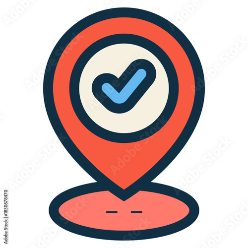 check point location icon