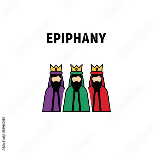 Three Kings Epiphany Religious Celebration.