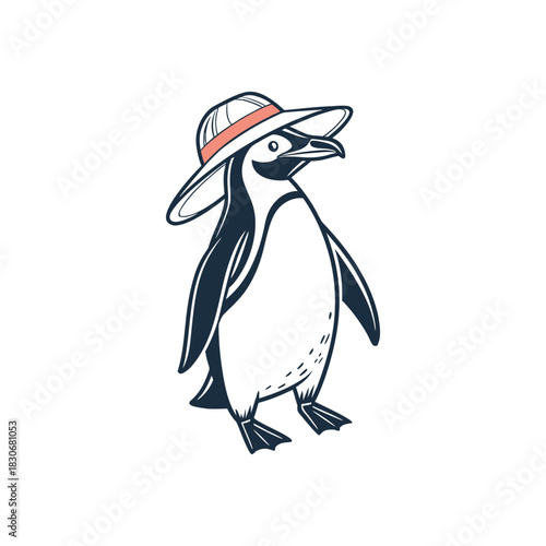 Minimal Penguin Beach Day