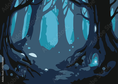 abstract blue background