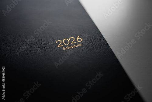 革表紙のビジネス手帳2026年版