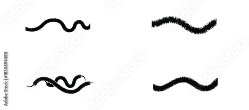 tinsel silhouette holiday tinsel decoration shape for simple artwork this simple design shows the shape in a clean and easy style for holiday artwork and seasonal use with a soft look