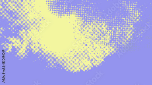 Pastel halftone background. Wellness center, beauty salon, cosmetics brand, nail salon, aromatherapy, yoga studio concept. Soft grain texture modern vector illustration.