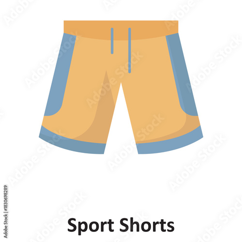 Sport Shorts Vector icon which can easily modify or edit