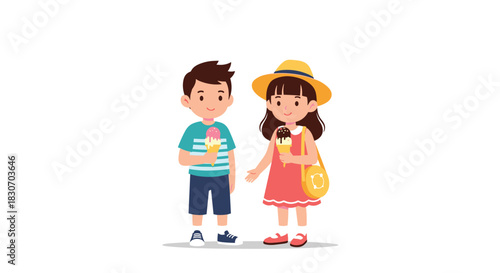 Man's daily morning routine in a bathroom illustration showing him shaving his face with a razor in front of a mirror.