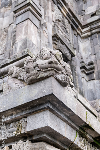 Yogyakarta Indonesia 12 11 2025  – the Prambanan Temple complex, a majestic Hindu heritage site with towering stone structures.