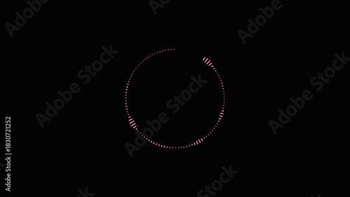 Electric Neon Audio Spectrum – Colorful Reactive Music Visualizer for EDM, Party & Motion Graphics